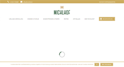 Desktop Screenshot of michlhof.at